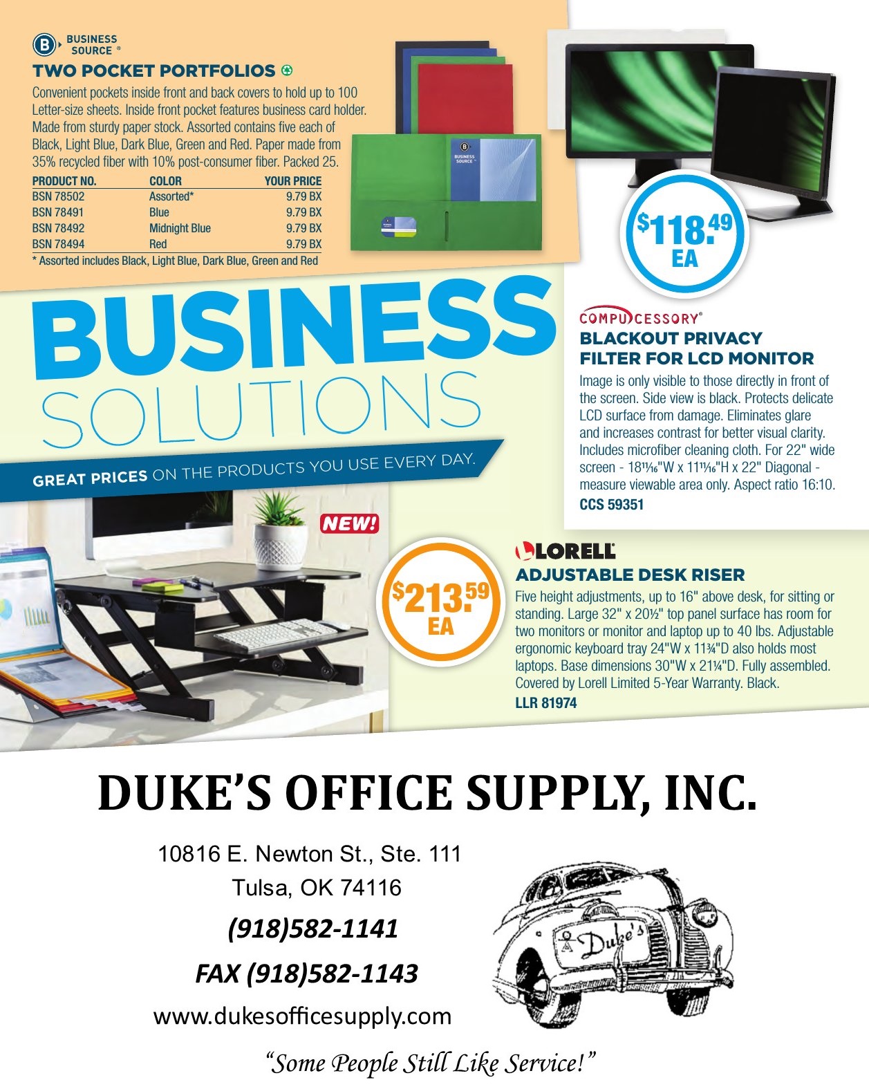 Duke's Office Supply, Inc.