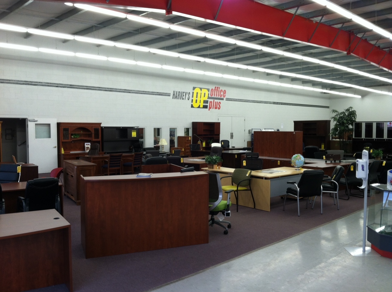 to Harvey's Office Plus